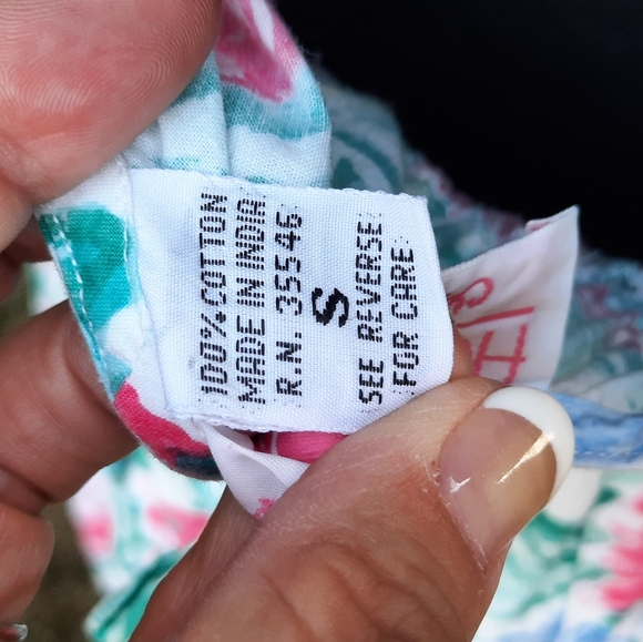 VTG 80s Honors Backless Floral Fit & Flare Dress S - Picture 14 of 16